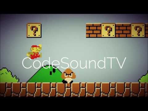 CodeSoundTV - Super Mario Theme 8 bit remix