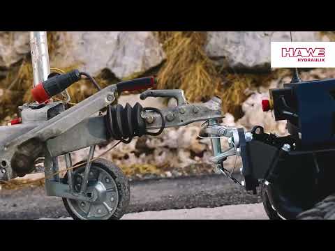 Robot Platform ROVO from HAWE Mattro with trailer