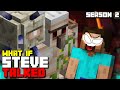 A Fishy Golem What If Steve Talked In Minecraft Parody Season 2 Episode 3