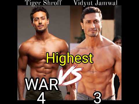 Tiger Shroff V/S Vidyut Jamwal |