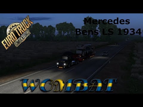ETS2 - truck review - Mercedes Benz LS 1934 by JBArtMods