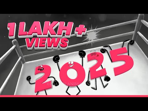 Wish You  Happy New Year 2025 | Prayan Animation Studio