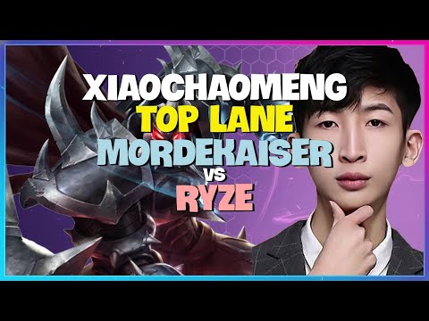XiaoChaoMeng Godlike Challenger Mordekaiser Top Lane Masterclass Engsub
