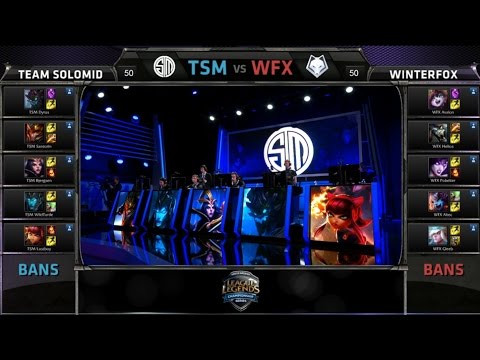 NA LCS TSM vs WFX Game 1 Highlights (NA LCS Spring 2015)