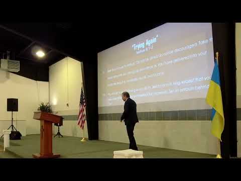 "Trying Again" (Joshua 8:1-2) John Elleson Sunday 11AM 06/19/2022