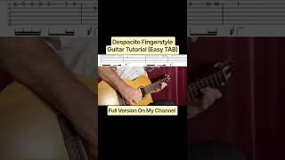 Download lagu Luis Fonsi - Despacito (Ft. Daddy Yankee) Fingerstyle Guitar Tutorial (Easy FREE TAB PDF) mp3