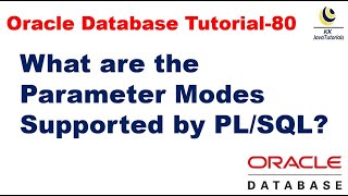 What Are the Parameter Modes Supported by PL/SQL ? ||  Oracle Database Tutorial