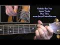 James Taylor Nobody But You | Guitar Play Thru