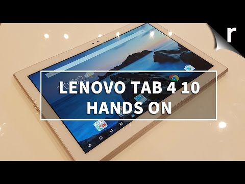 Lenovo Tab 4 10 hands-on review: Striking a balance