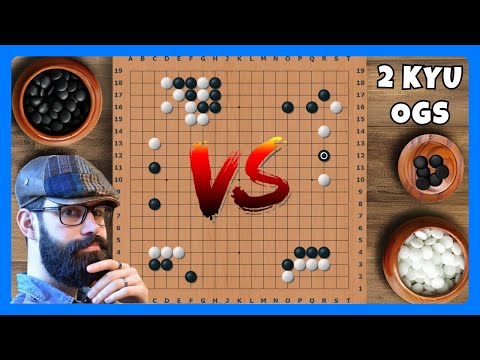 Partie de Go Niveau 2 Kyu OGS (15) | Jeu de Go
