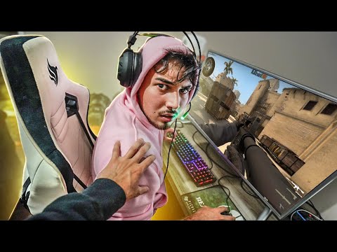 I FOUND OUT MY FRIEND IS ADDICTED TO CS GO