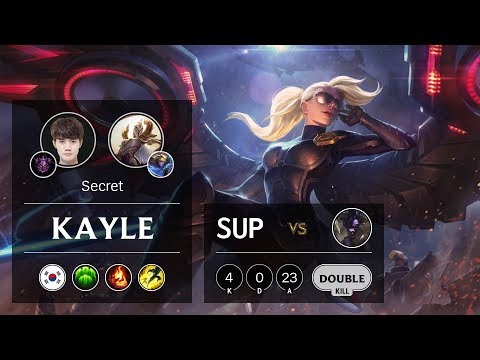 Kayle Support vs Alistar - KR Master Patch 9.8