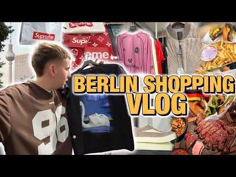 AWESOME PICK UPS and AWESOME FOOD SPOTS🛍️🍔 | XXL BERLIN VLOG | Senad
