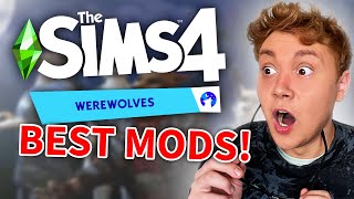 I Found The PERFECT Mods For The Sims 4 Werewolves!