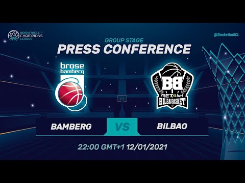 Brose Bamberg v RETAbet Bilbao - Press Conference | Basketball Champions League 2020/21