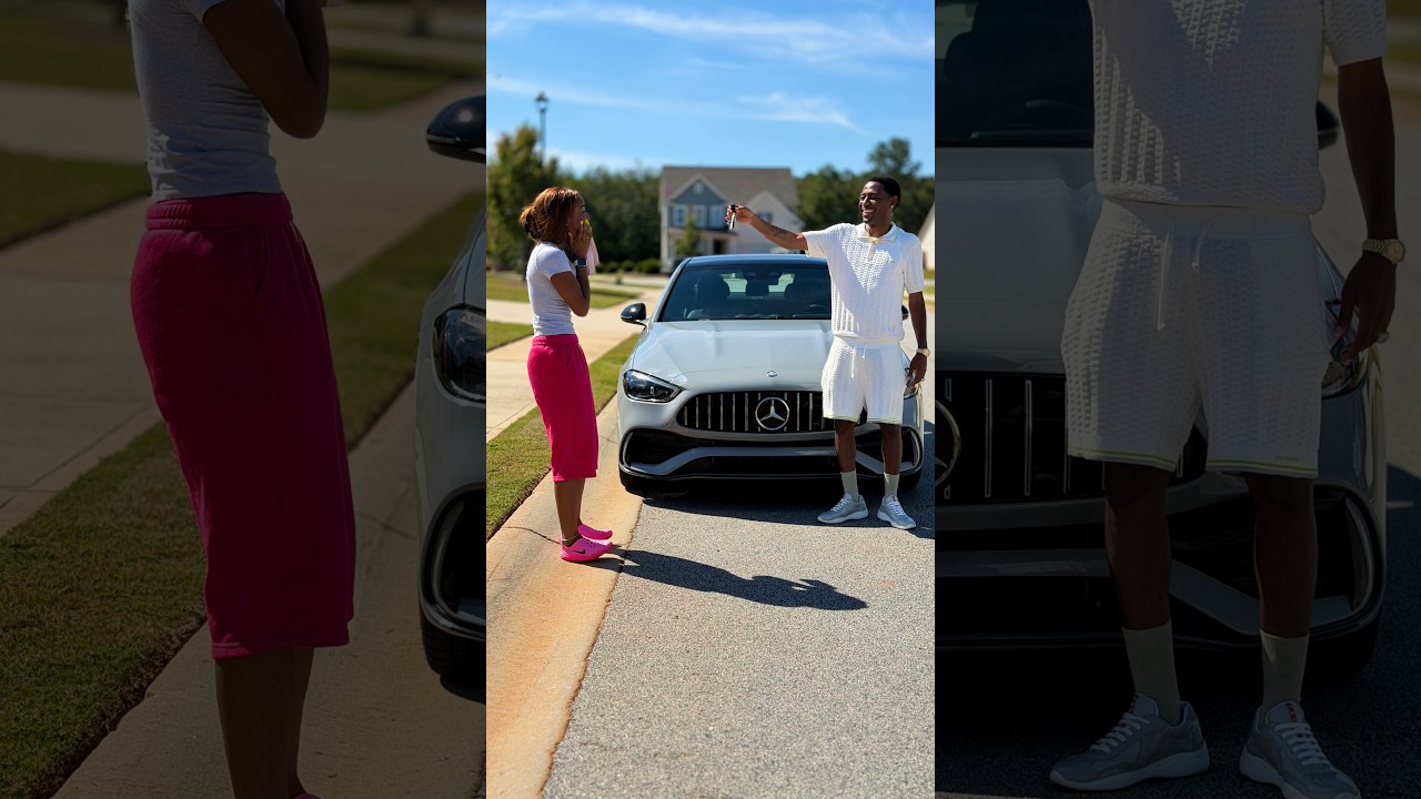When Wayne surprises his daughter Zarhia with a new car!