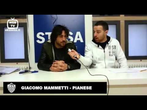 Intervista Giacomo Mammetti - Pianese 