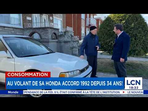 Il roule avec sa Honda 1992 depuis 34 ans... et elle est comme neuve