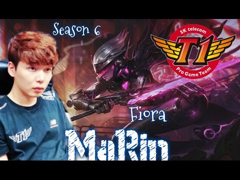SKT T1 MaRin FIORA Top vs Lissandra - Patch 5.23 KR | League of Legends