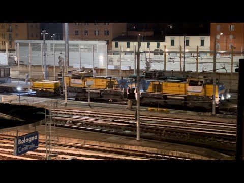 MANOVRE NOTTURNE DEI TRENI CANTIERI DI BOLOGNA RAVONE CLF E SALCEF