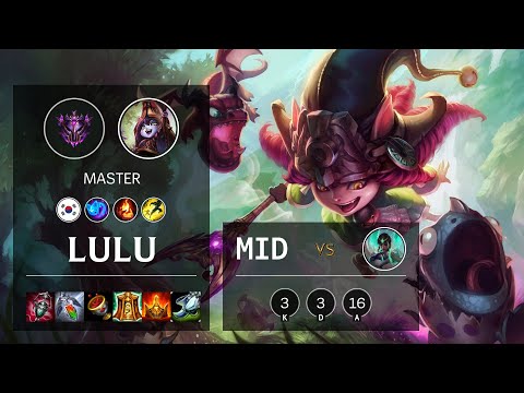 Lulu Mid vs Karma - KR Master Patch 10.15