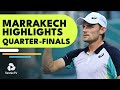 Goffin Faces Carballes Baena; Gasquet, Coria & More | Marrakech 2022 Quarter-Final Highlights