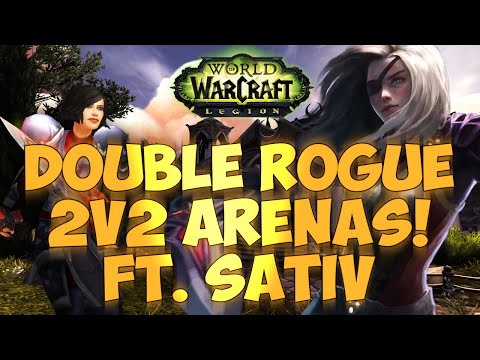 Sensus | WoW Legion Beta | Double Sub Rogue 2v2 Arenas! (Legion Subtlety Rogue PvP) [7.0.3]