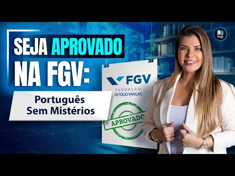 LIVE #167 - FGV - RESOLUÇÃO DE QUESTÕES - PROFESSORA GRASIELA CABRAL