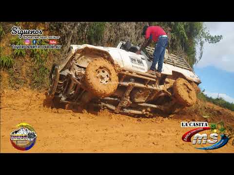 La Casita -  Banda MS.  Toyoteros De las Trochas De Guamoco Sur Bolivar -Colombia. #toyoteros #4x4