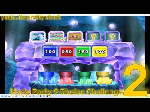 Mario Party 9 Choice Challenge #2 - SMG4 vs Luigi vs Yoshi vs Toad