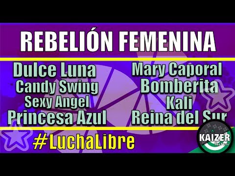 D.Luna C.Swing S.Angel P.Azul Kali Bomberita M.Caporal R.delSur | Campeonato Mundial WWS