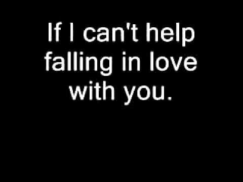 Ub40.... Cant help falling in love with you.... lyrics
