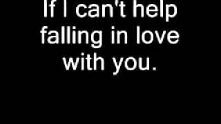 Ub40.... Cant help falling in love with you.... lyrics