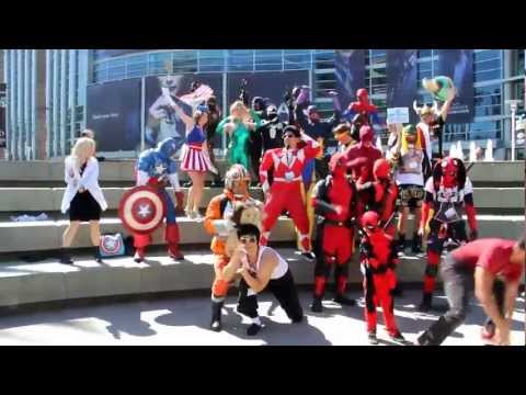 Marvel Harlem Shake 2013 WonderCon Anaheim