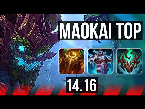 MAOKAI vs SETT (TOP) | 44k DMG, 12/2/14, Dominating | EUW Master | 14.16