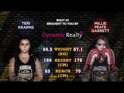 BOTR2017 - Fight One - Millie Peate Garratt vs Teri Kearns