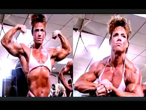 FBB Bodybuilder Sheila Bleck Pump Room