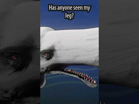Captain Ahab can't find his leg. Have you seen it?