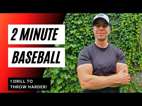 1 Drill To Throw Harder! [2 MINUTE BASEBALL]