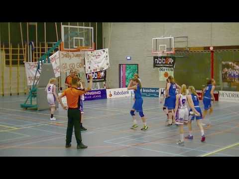 basketball NJK VU14-1 Dozy Dames BV Den Helder - Leiden 03-06-17