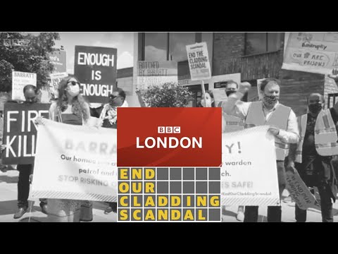 London: Day of Developers Protests - BBC News London - 05/06/21