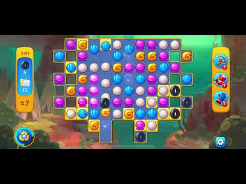 Fishdom 2141 - Hard Level (Moves 13)