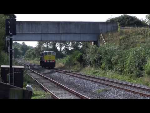 080 light engine & 6-piece ICR set passing Ballyhale Loop (4-9-2013)
