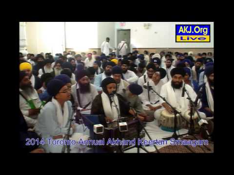 088 Toronto July 2014 Smaagam - Friday Evening Keertan - B. Bhinderpal Kaur Jee UK