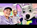 Family Fun Playing At Chuck E Cheese Omar First Time At Chuck E Cheese