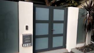 "The Ashdale" Entry Gate| Mulholland Security Los Angeles 1.800.562.5770