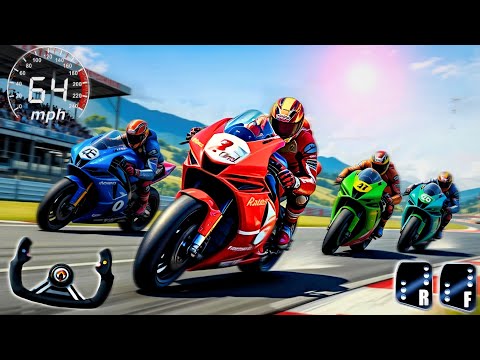 Super Bike Racing Simulator 3D - Extreme Motocross Dirt Bike Stunt Racer 2025 : Android Gameplay