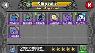 How to breed all the Chrysalis dragons in Dragonvale!