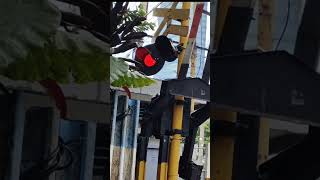 Download lagu suara palang pintu kereta api perlintasan pejompongan #railroadcrossing mp3