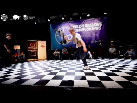 Mistrzostwa Polski Breaking 2021  / Top 8 Bboys 12 - 16 lat /  Igorro vs Leonskee